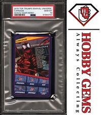 CARNAGE PSA 10 2015 Top Trumps Marvel Who's Your Hero? Pop 1 picture
