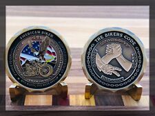 MOTORCYCLE CHALLENGE COIN 