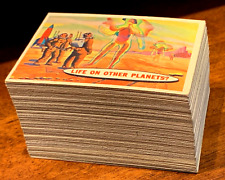 1957 Topps Space Cards. Complete Set 1-88. Includes all shown Promotional Items picture