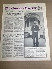 The Oatman Observer Newspaper Oatman Arizona Vol 1 #7 March 1979 picture