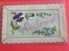 CPA - Beautiful Ste Catherine Embroidery Fancy Card picture