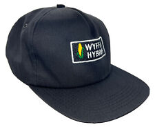 Vintage WYFFELS Hybrids Hat Cap Snap Back Black Farming Agriculture K Products picture