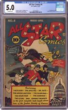 All Star Comics #4 CGC 5.0 1941 4281405001 picture