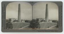 c1900's Real Photo Stereoview Bunker Hill Monument in Boston, MA picture