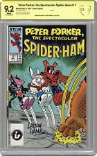 Peter Porker the Spectacular Spider-Ham #17 CBCS 9.2 SS Hama 1987 21-21F6F8D-017 picture