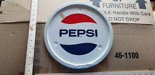 VINTAGE round Pepsi serving tray METAL SIGN  picture