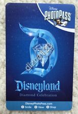 Disney Disneyland PhotoPass 60th Anniversary Diamond Celebration Big D BLANK picture