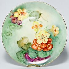 Antique M&Z Austria Hand Painted Floral Decorative Cabinet Porcelain Plate picture