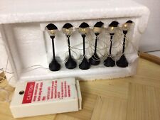 Dept 56 Street Lights Set Of 6 Ac/dc Adapter Compatible Christmas AA picture