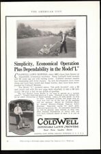 1926 Coldwell Lawn Mowers Model L  Newburgh NY Vintage magazine photo print ad 2 picture