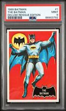The Batman 1966 Topps Batman  Deluxe Reissue PSA9 MINT LOW POP  None^ Black picture