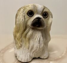 Vintage Pekingese Dog Figurine George Good Pekingese ~ Beautiful 5” HEAVY picture