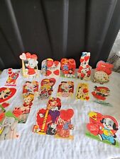 Lot of 18 Vintage Valentine's Day Cards See Pics some have names on back picture
