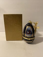 VALARIE PARR HILL - MR. CHRISTMAS MUSICAL EGG ORNAMENT ~ BLUE picture
