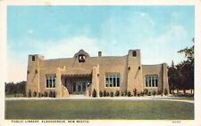 Postcard Public Library in Albuquerque, New Mexico~130794 picture
