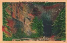 Bristol TN Tennessee, Natural Tunnel, Vintage Postcard picture