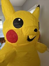 Child Pikachu Inflatable Costume Cosplay Halloween Pokémon picture