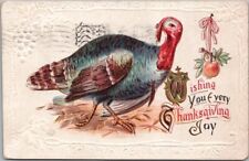1913 THANKSGIVING Postcard TURKEY 
