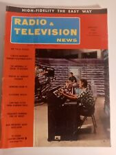 Vintage January 1955 Radio & Television News Magazine picture