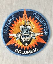 Vintage NASA Lousma Fullerton - Columbia Space Shuttle - Mission Patch picture