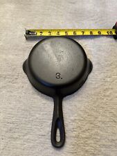 Vintage Cast Iron BSR #3 Cast Iron Skillet Smooth Bottom 6.5 Inches Diameter picture