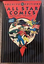 DC COMICS All Star Comics Archive Editions Volume VOL 1 Hardcover 1991 Excellent picture