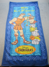 Vintage Disney Hercules Here Of Epic Proportions Franco Cotton Beach Towel 1990s picture