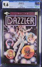 Dazzler #1 Marvel (1981) 9.6 NM+ CGC Graded Key Issue Error Version Comic Book picture