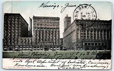 Postcard IN 1907 Chicago Auditorium Hotel Vtg View J4 picture