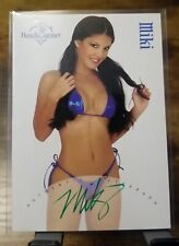 Benchwarmer 2003 Series 2 - Miki - Green Autograph  picture