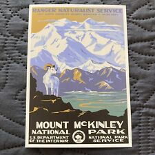 Mount McKinley National Park Postcard ~ Vintage Style. **NEW** picture