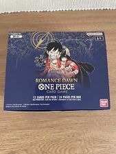 One Piece OP-01 Romance Dawn Booster Box - Unsealed By Bandai picture