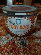 Vintage Kathy's Party Nuts Select Peanuts Tin picture