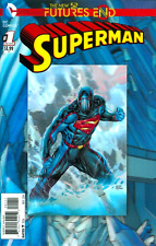 SUPERMAN FUTURES END #1 A 3D MOTION COVER KEN LASHLEY 2014 DC COMICS NM picture