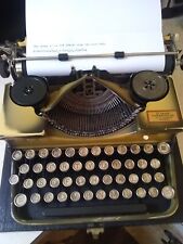 Vintage 1933 Royal Model OT Typewriter. Orig. Carrying Case picture