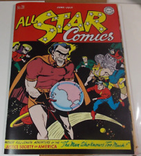 ALL-STAR COMICS # 29 VG-1946  Justice Society COVERLESS, new color replica cover picture