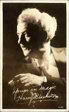 Magic Magician Harry Blackstone Real Photo Postcard picture