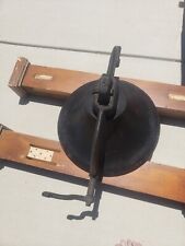 Antique Cast Iron Bell OLD CASTING picture