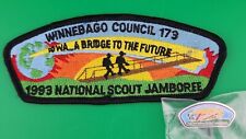 1993 Winnebago Council NSJ National Scout Jamboree Patch & Pin picture