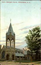 Episcopal Church Herkimer NY New York c1910 postcard picture