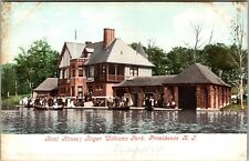 Postcard Boat House Roger Williams Park Providence Rhode Island 1907c JB31 picture