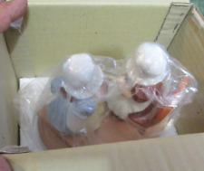 ROYAL BAYREUTH Sun-Bonnet Babies WEDENSDAY MENDING  Figurine MINT IN BOX picture