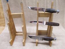 Wooden Knife Display Stand (Knives not included) picture