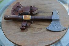 Rare damascus handforged hunting axe New From The Eagle Collection ZM9341 picture