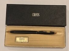 Vintage Cross Classic Black Pen Selectip Rolling Ball USA 2505 New In Box picture