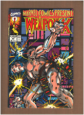 Marvel Comics Presents #82 Newsstand WOLVERINE WEAPON X BWS 1991 FN+ 6.5 picture