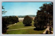 East Northfield MA-Massachusetts, Russell Sage Chapel, Vintage c1954 Postcard picture