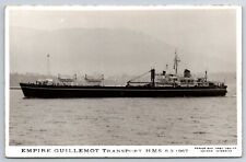 Empire Guillemot Transport Ship - Marius Bar - RPPC - Real Photo Postcard - 1967 picture