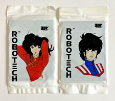 (2) Vintage 1985 FTCC Robotech - The Macross Saga - Trading Card Packs - Sealed picture