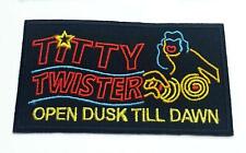 Titty Twister Logo Patch Iron-on Badge Open Dusk Till Dawn Vampire Movie Emblem picture